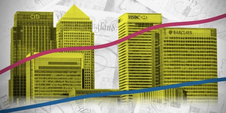 البنوك في بريطانيا