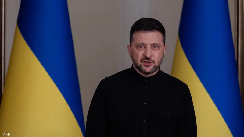 زيلينسكي رئيس أوكرانيا