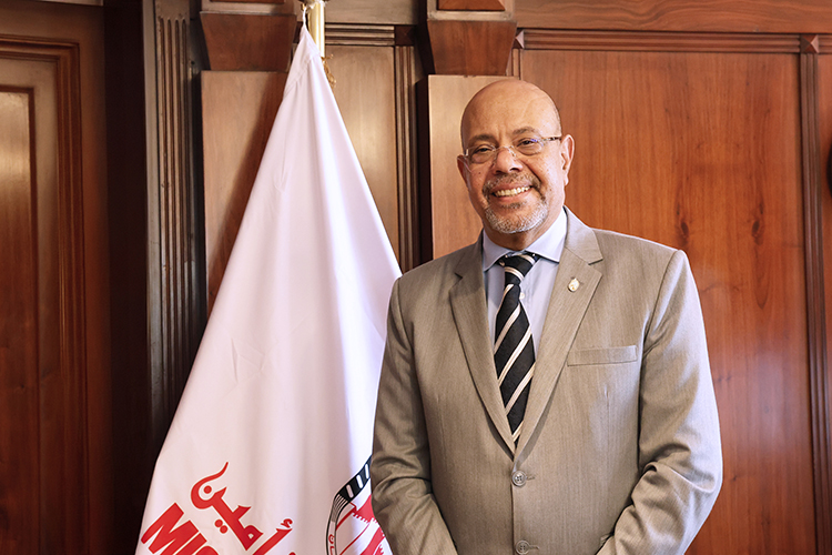 محمد مهران عضو مجلس الادارة المنتدب والرئيس التنفيذي لشركة مصر للتأمين