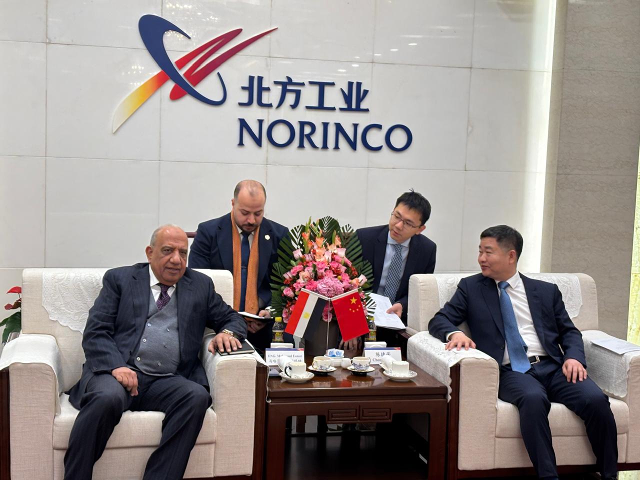 "الكهرباء" تبحث مع "نورينكو" الصينية التعاون في استكشاف العناصر النادرة