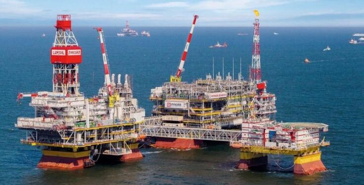 منصة إنتاج النفط .. أرشيفية