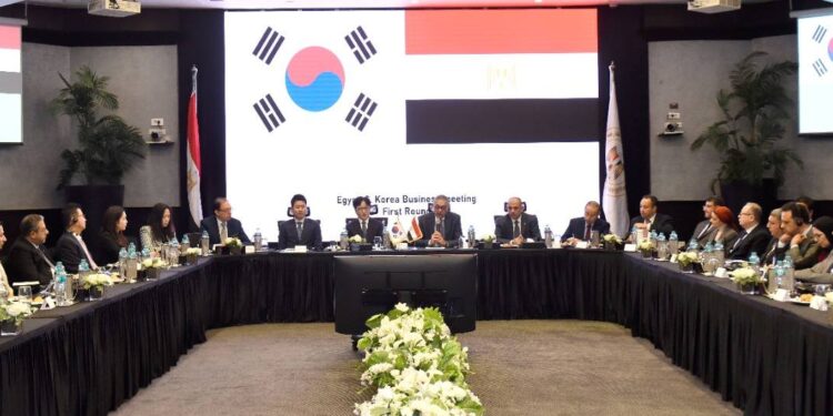 انطلاق الاجتماع الأول للجنة المصرية الكورية لتعزيز التعاون الاقتصادي