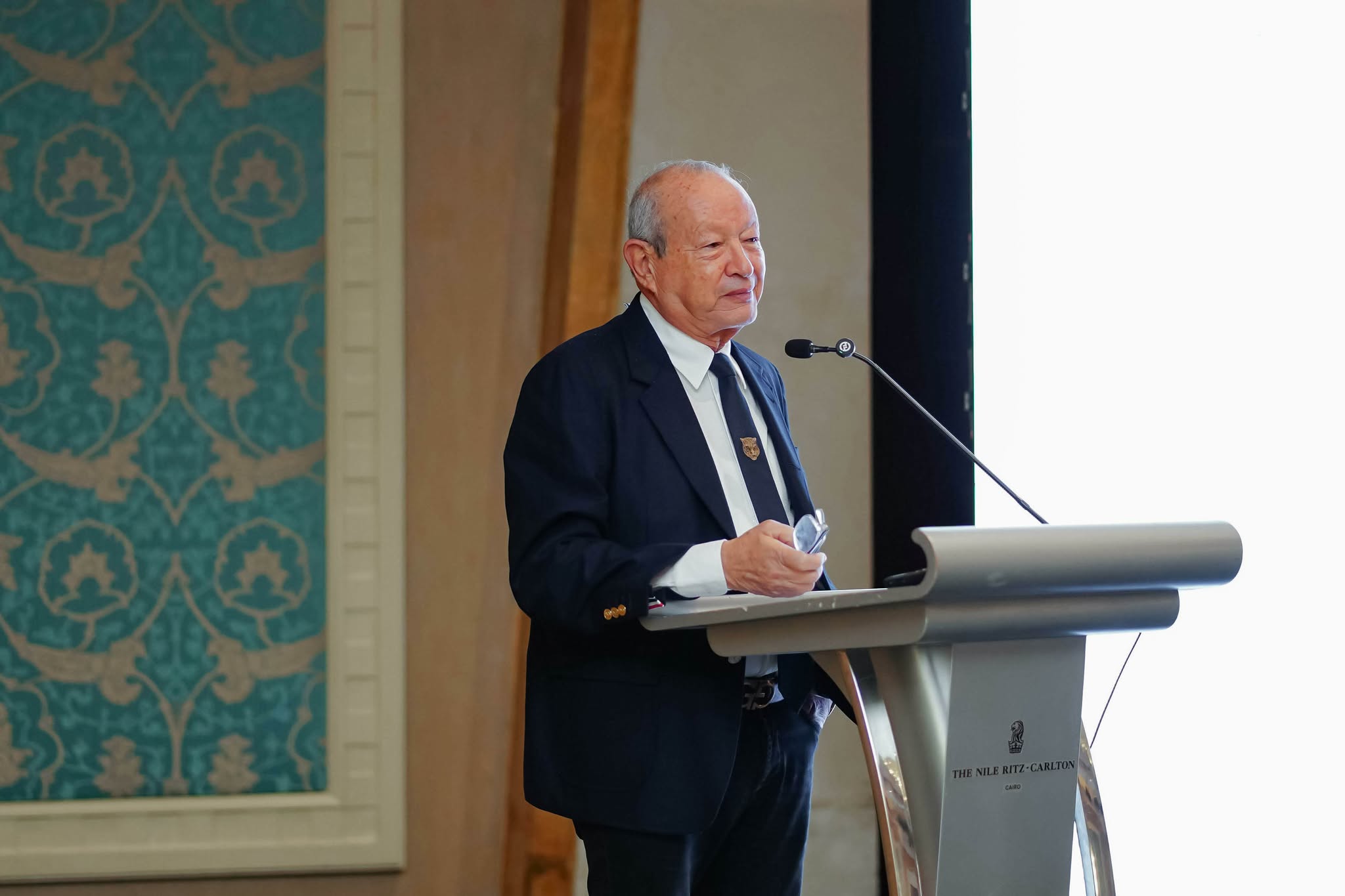 المهندس نجيب ساويرس مؤسس مجموعة أوراسكوم للاستثمارات القابضة