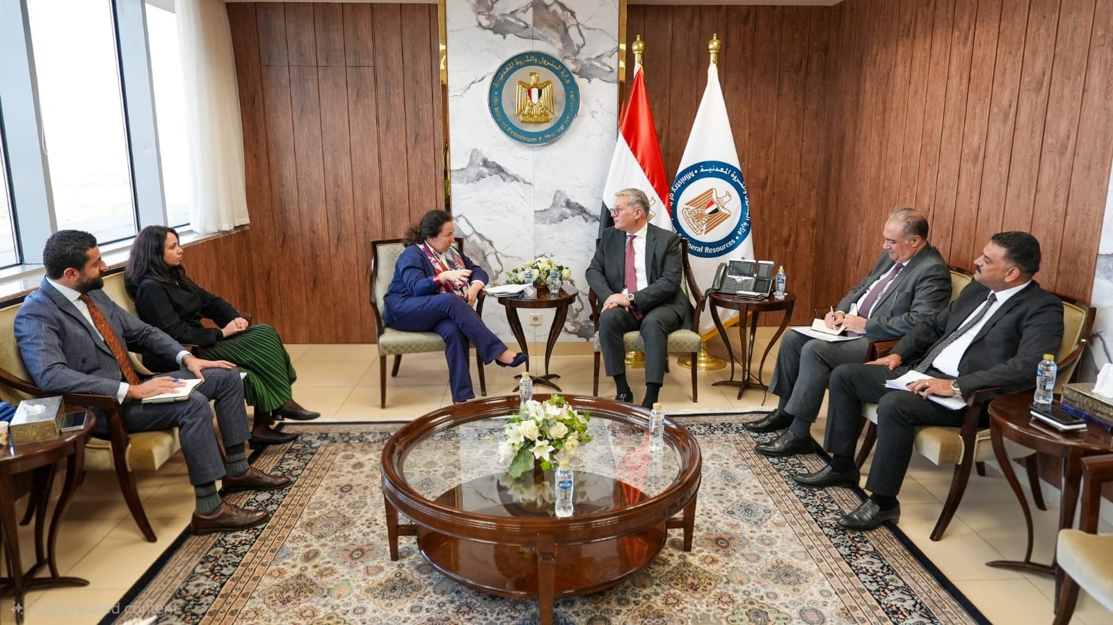 مصر تبحث مع "الأوروبي لإعادة الإعمار" تمويل مشروعات البترول والتعدين