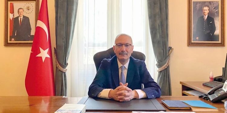 صالح موطلو شن، السفير التركي لدى القاهرة