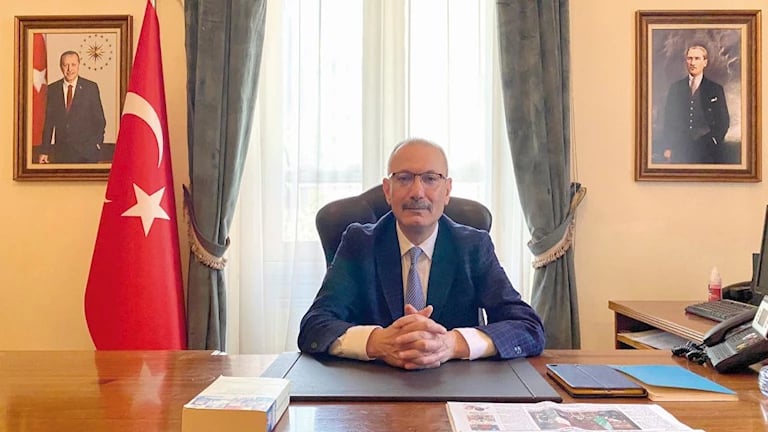 صالح موطلو شن، السفير التركي لدى القاهرة