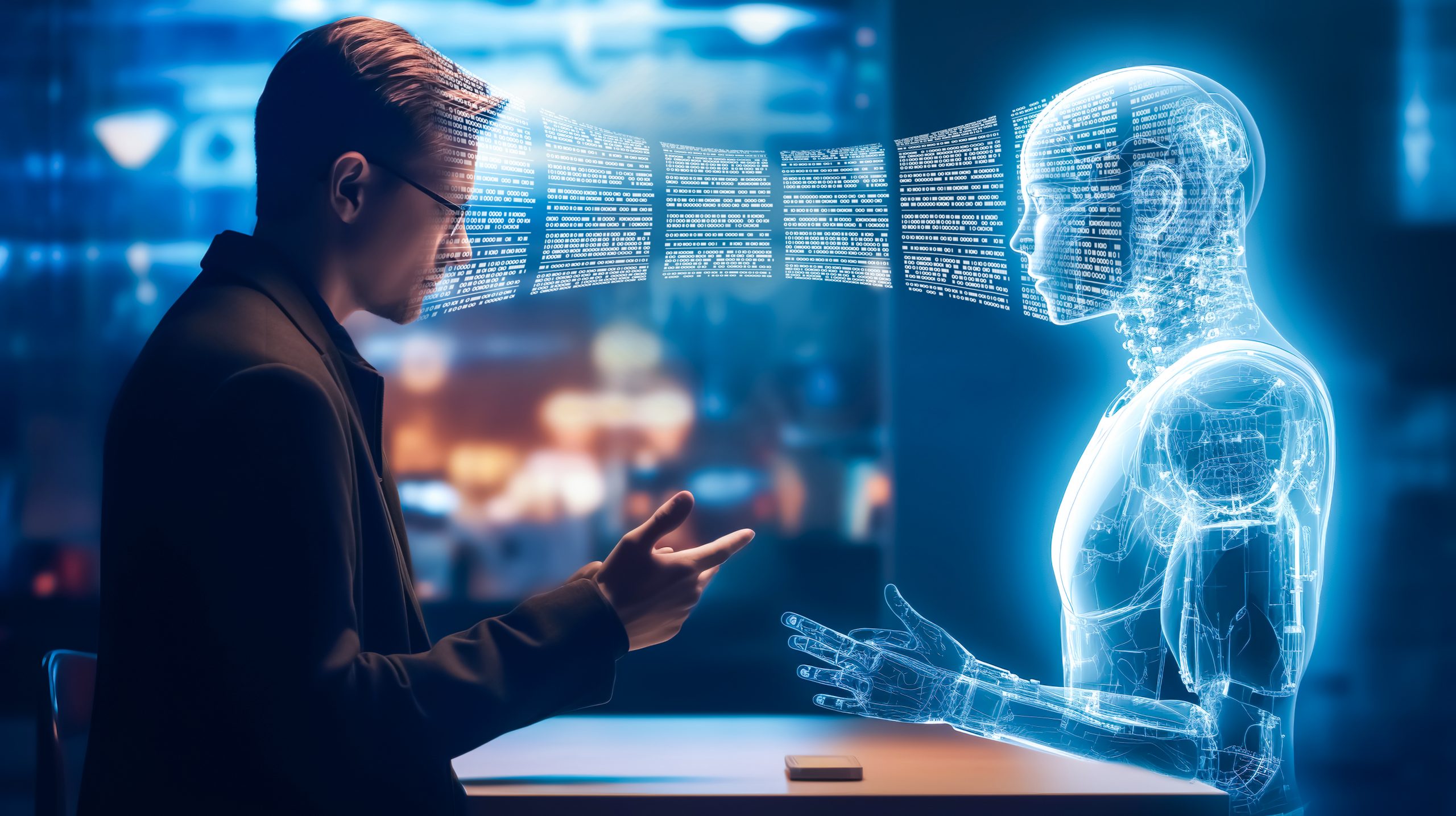 الذكاء الاصطناعي المحاكي للتفاعل البشري