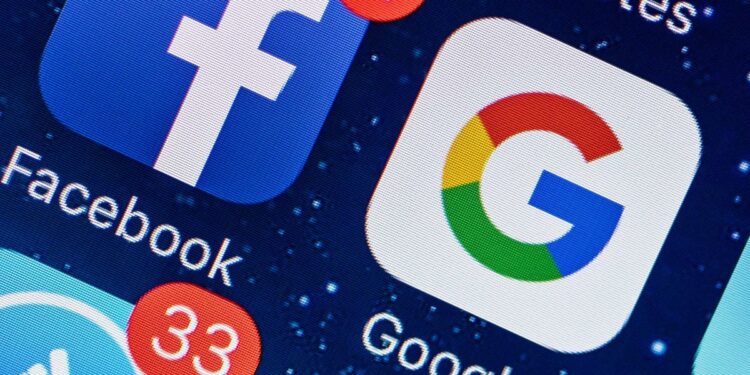 فيس بوك وجوجل