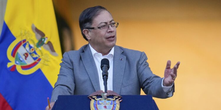 الرئيس الكولومبي غوستافو بيترو