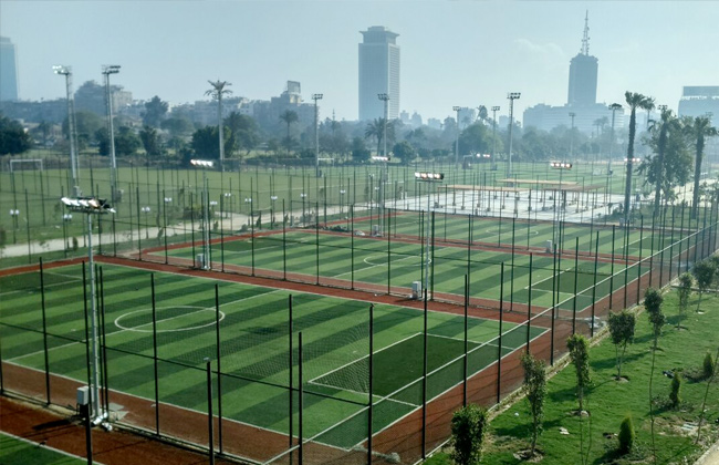 ملاعب نادي الجزيرة بالزمالك