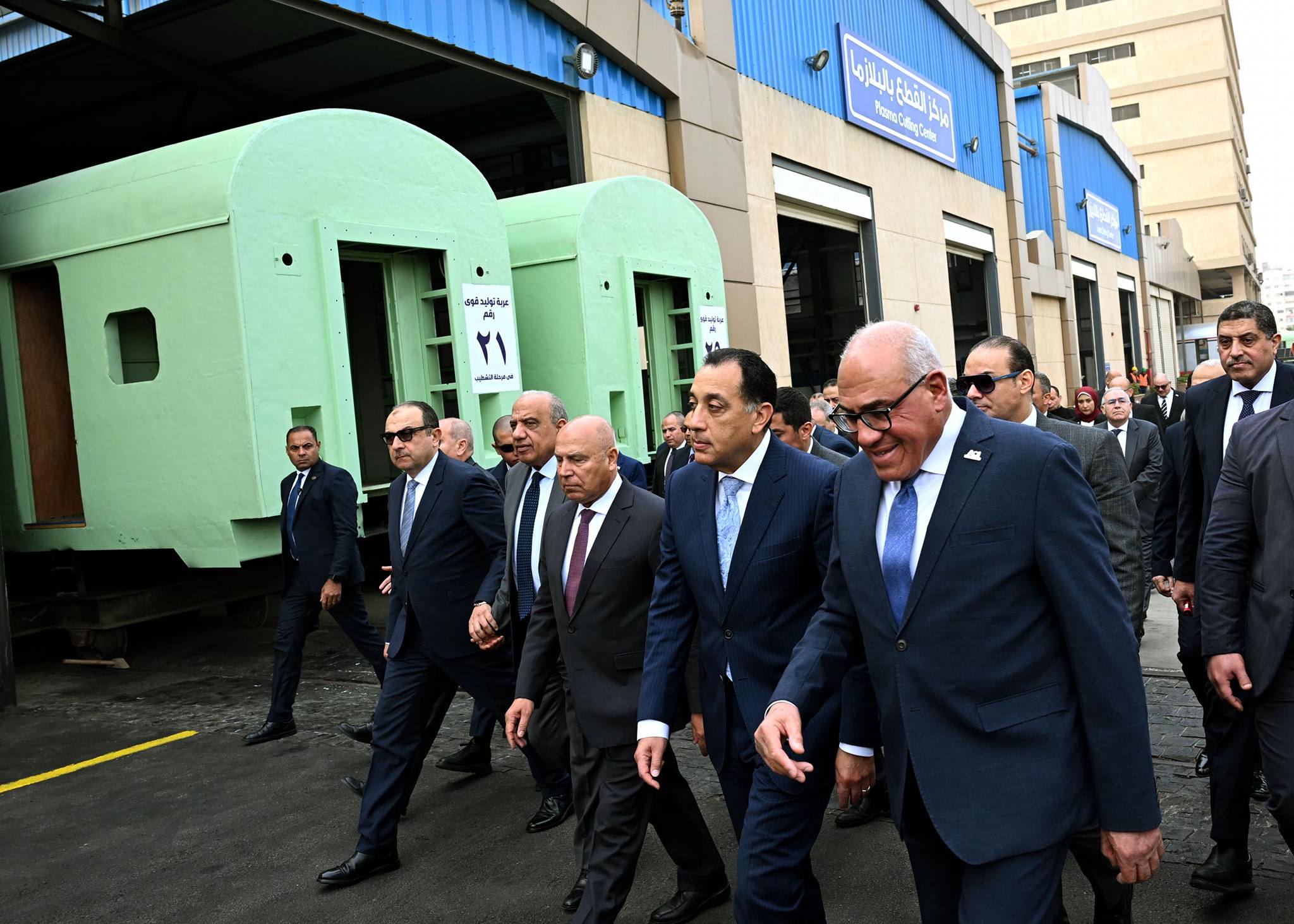 "سيماف" يسلم 10 قطارات مكيفة للخط الثالث للمترو