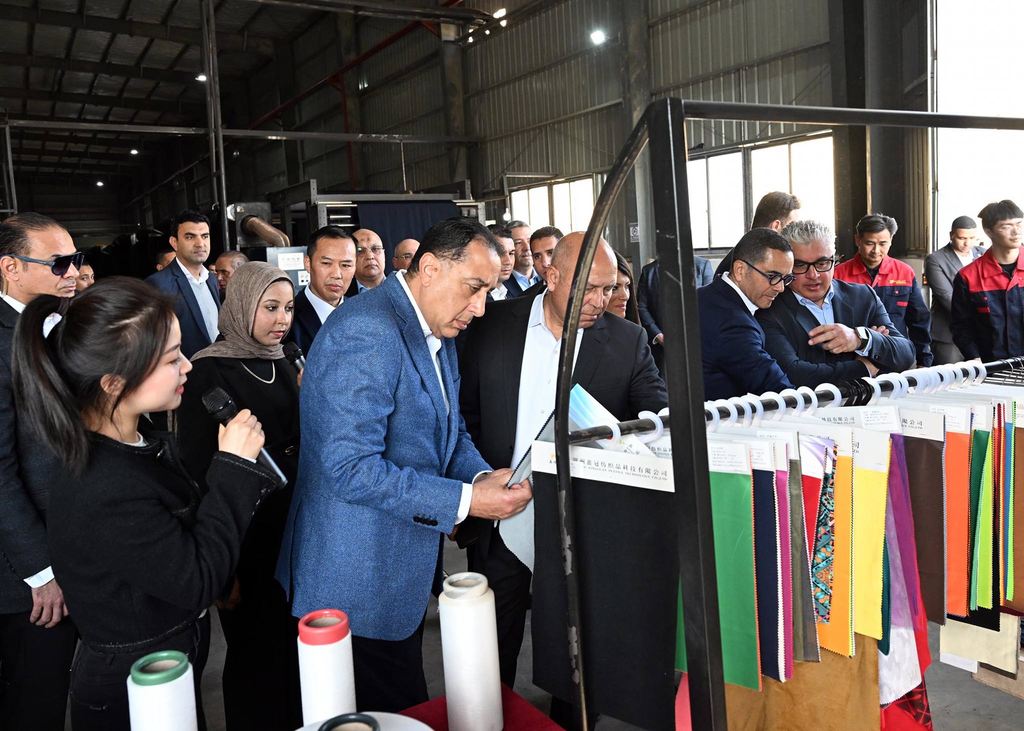 افتتاح مجمع "شين جين" للمنسوجات في "السخنة" باستثمارات 20 مليون دولار