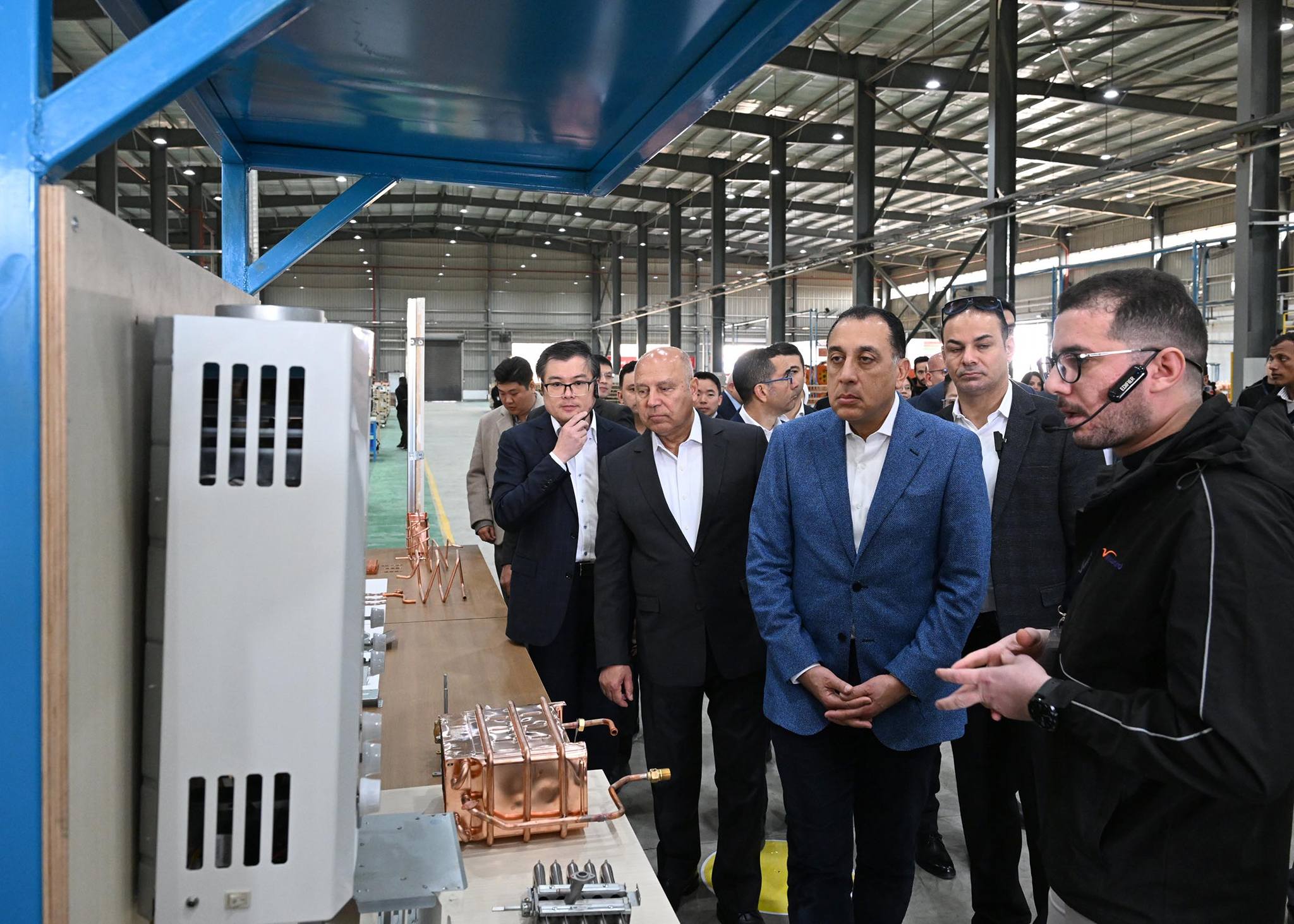 افتتاح مصنع "فانوارد" لسخانات الغاز في "السخنة" باستثمارات 12 مليون دولار