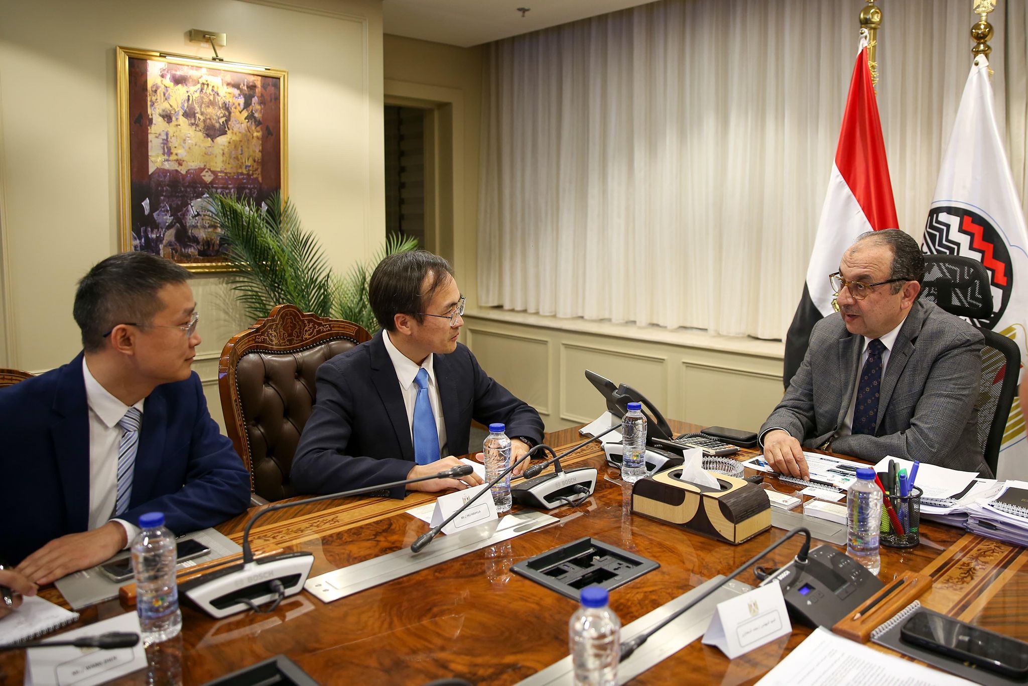 "قطاع الأعمال" تبحث التعاون مع "شاندونج" الصينية في صناعة المركبات الكهربائية