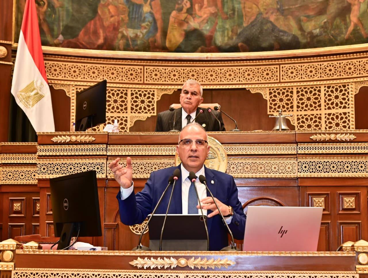 “سويلم” يعرض أمام “الشيوخ” أهم ملامح ومحاور الجيل الثانى لمنظومة المياه فى مصر