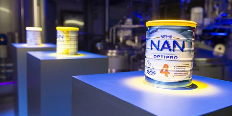 سحب بعض منتجات لبن أطفال "نستله" من السوق المصرية