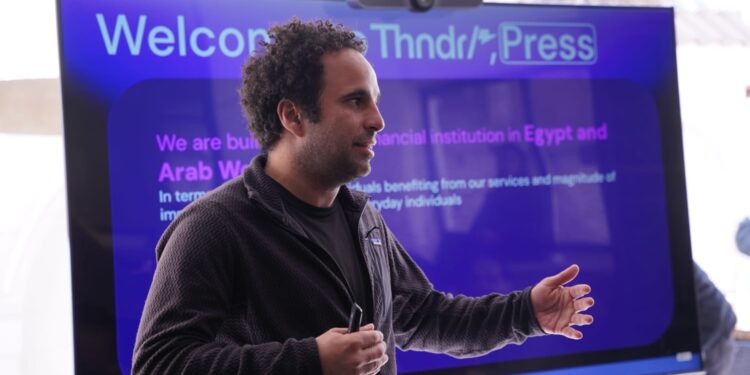 أحمد حمودة، المؤسس والرئيس التنفيذي لشركة ثاندر القابضة