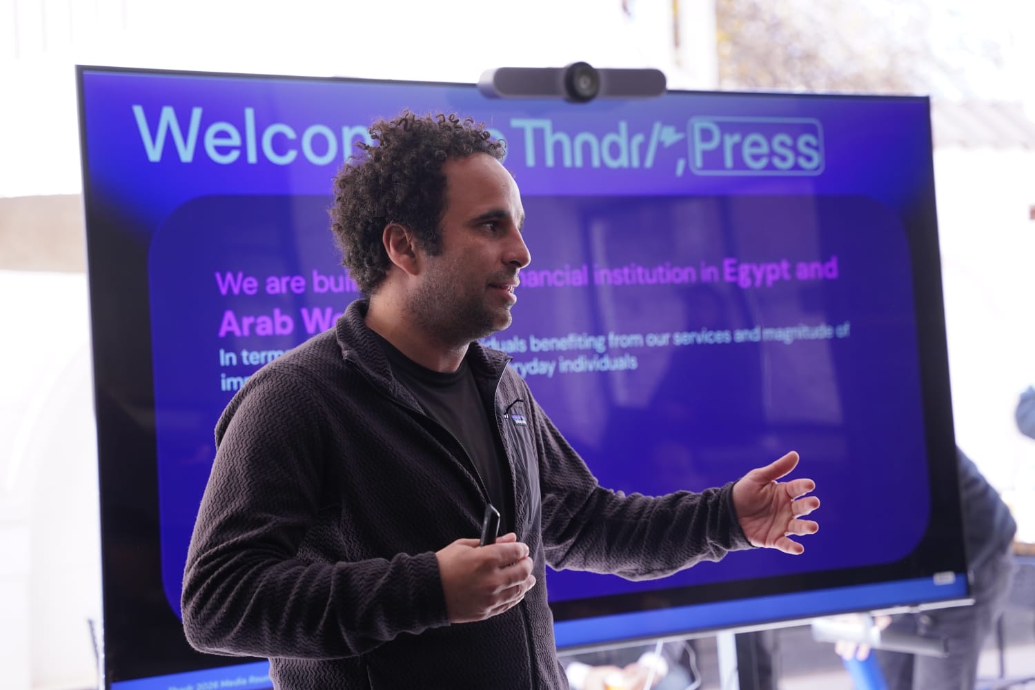 أحمد حمودة، المؤسس والرئيس التنفيذي لشركة ثاندر القابضة