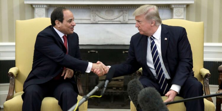 "السيسي" يلتقي "ترامب" خلال مشاركته في منتدى "دافوس" الاقتصادي