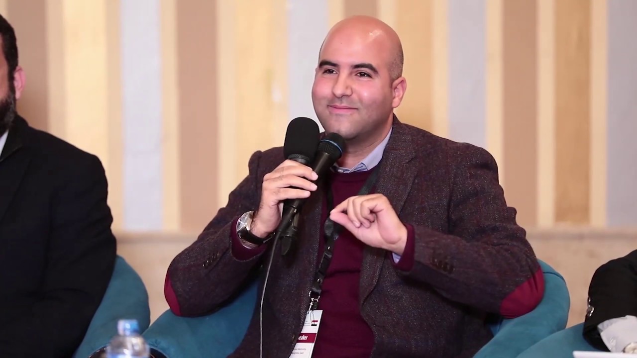 أكرم مروان الرئيس التنفيذى لشركة آى كاريير لاستشارات التوجيه المهنى والتوظيف