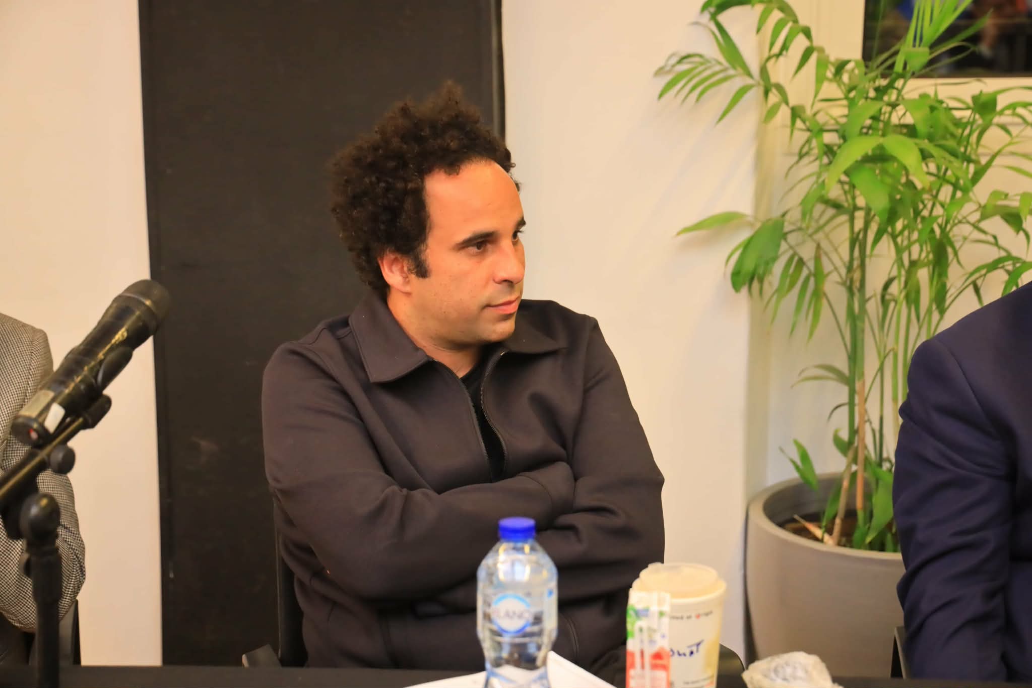 أحمد حمودة، الشريك المؤسس والرئيس التنفيذي لشركة ثاندر القابضة، خلال مائدة مستديرة عقدتها جريدة البورصة عن المشتقات المالية