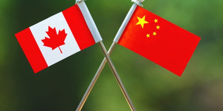 الصين وكندا