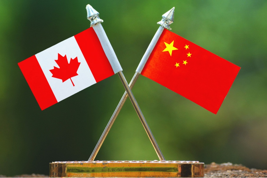 الصين وكندا