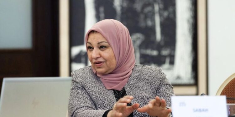 المهندسة صباح مشالي، نائبة وزير الكهرباء والطاقة الجديدة والمتجددة