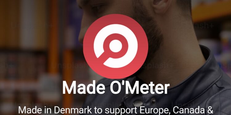 التطبيق الدنماركي ميد أوميتر Made o’Meter