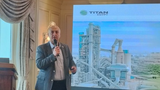 عمرو رضا، الرئيس التنفيذي لشركة تيتان مصر للأسمنت