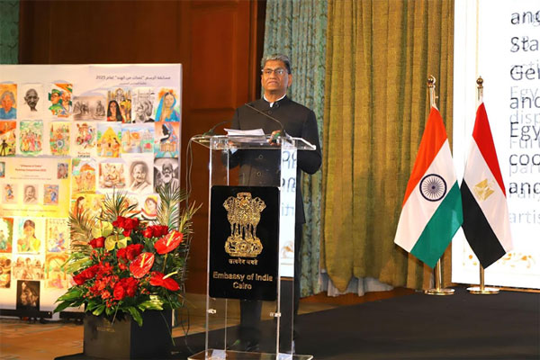 سوريش كي ريدي، السفير الهندي لدى القاهرة