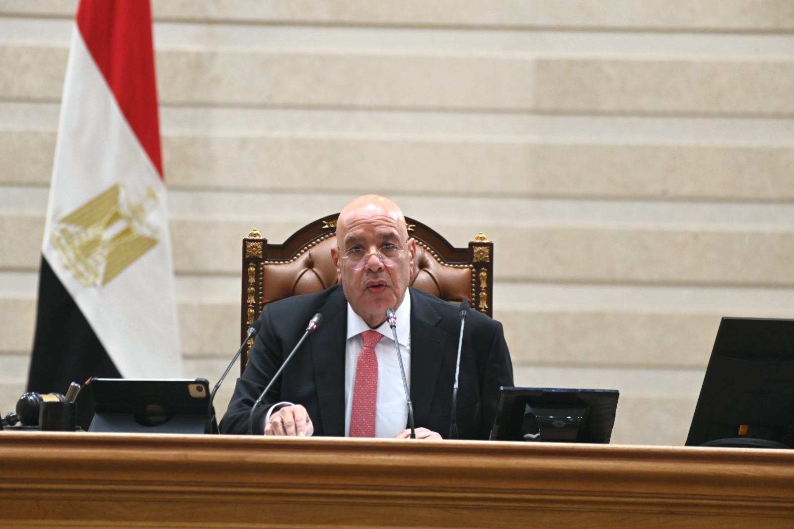 المستشار هشام بدوي رئيس مجلس النواب