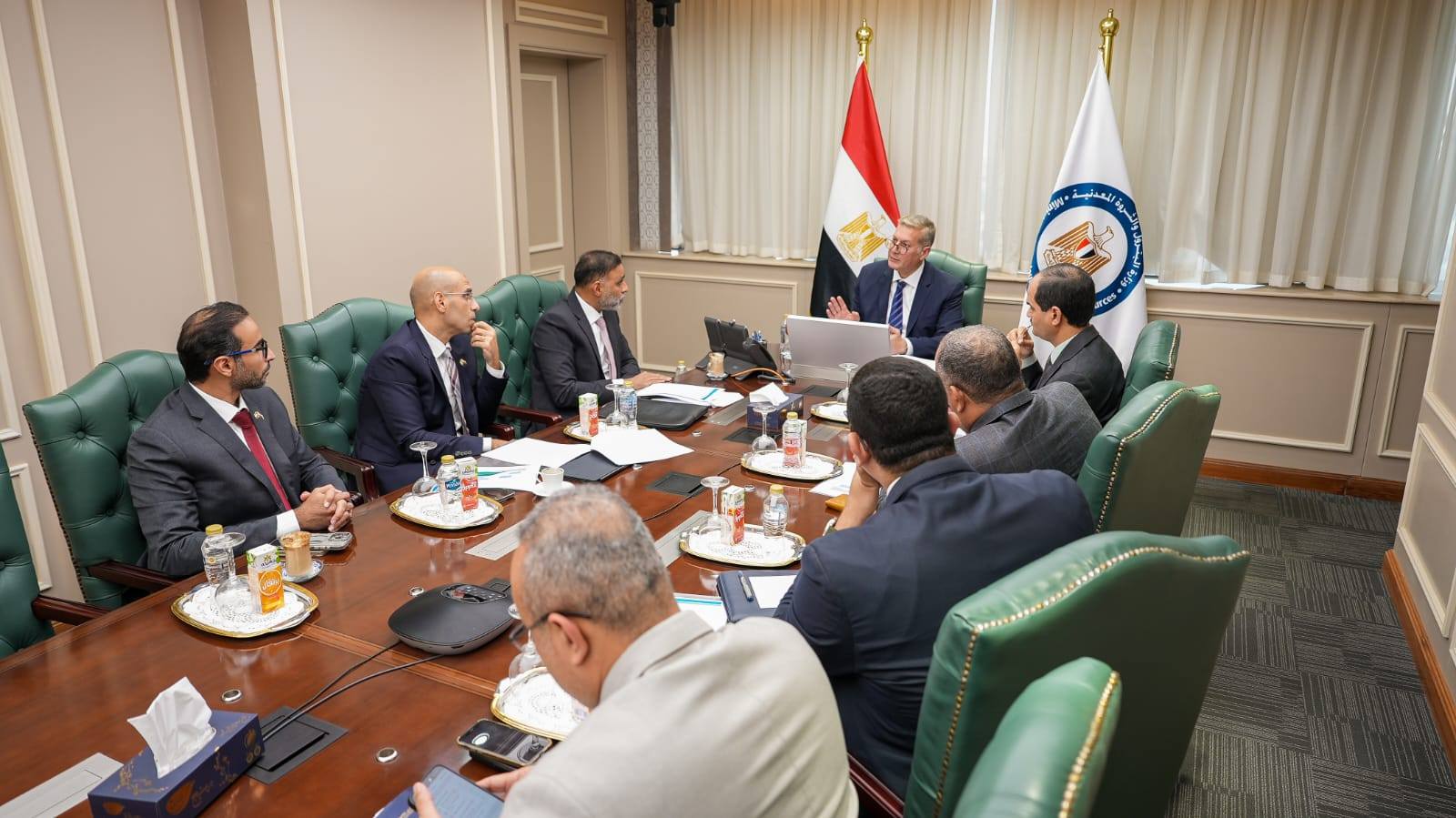 وزير البترول يبحث مع أركيوس إنرجى خطهها الطموحة لاستكشاف وإنتاج الغاز