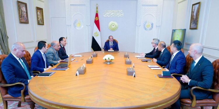 "السيسي": حريصون على جذب استثمارات أجنبية مباشرة في قطاع الطاقة المتجددة