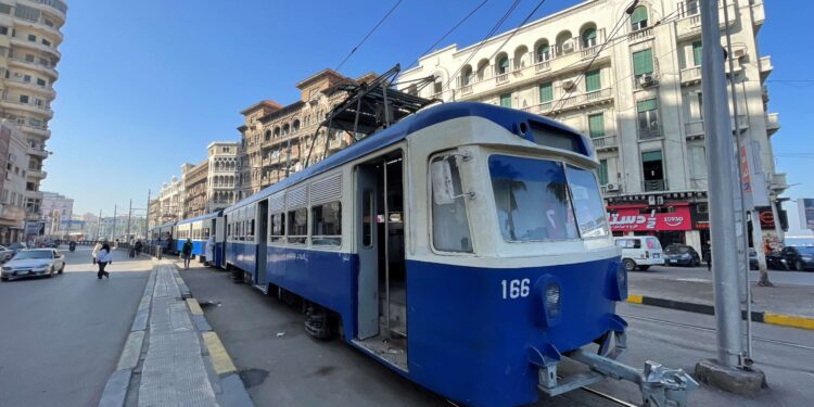 ترام الرمل بمحافظة الإسكندرية