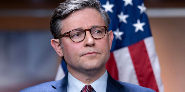 رئيس مجلس النواب الأمريكي مايك جونسون