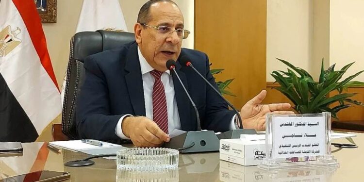 علاء ناجي، العضو المنتدب والرئيس التنفيذى للشركة القابضة للصناعات الغذائية