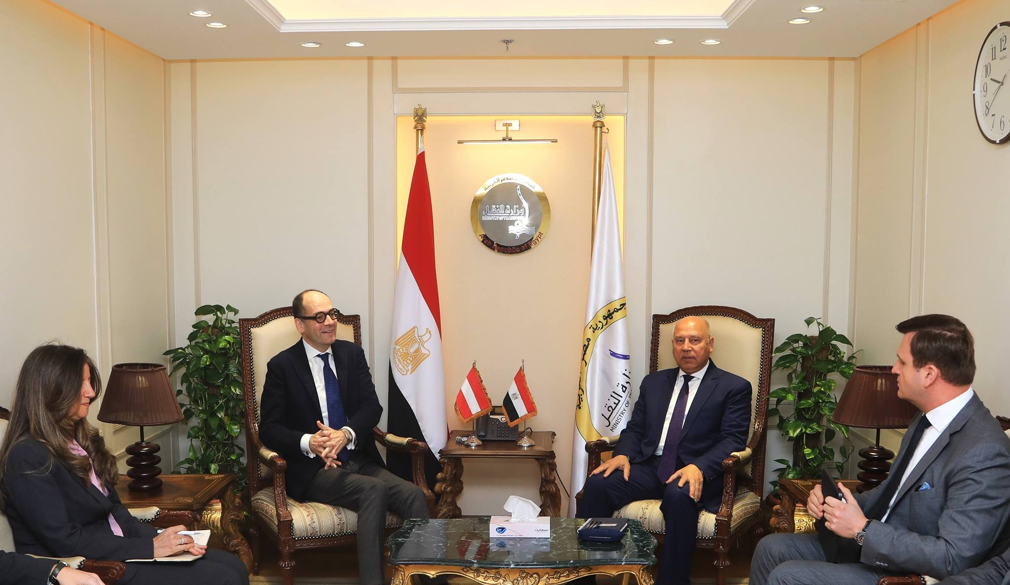 "بلاسر" النمساوية تخطط لإنشاء مركز إقليمي بمصر لصيانة ماكينات السكة الحديد