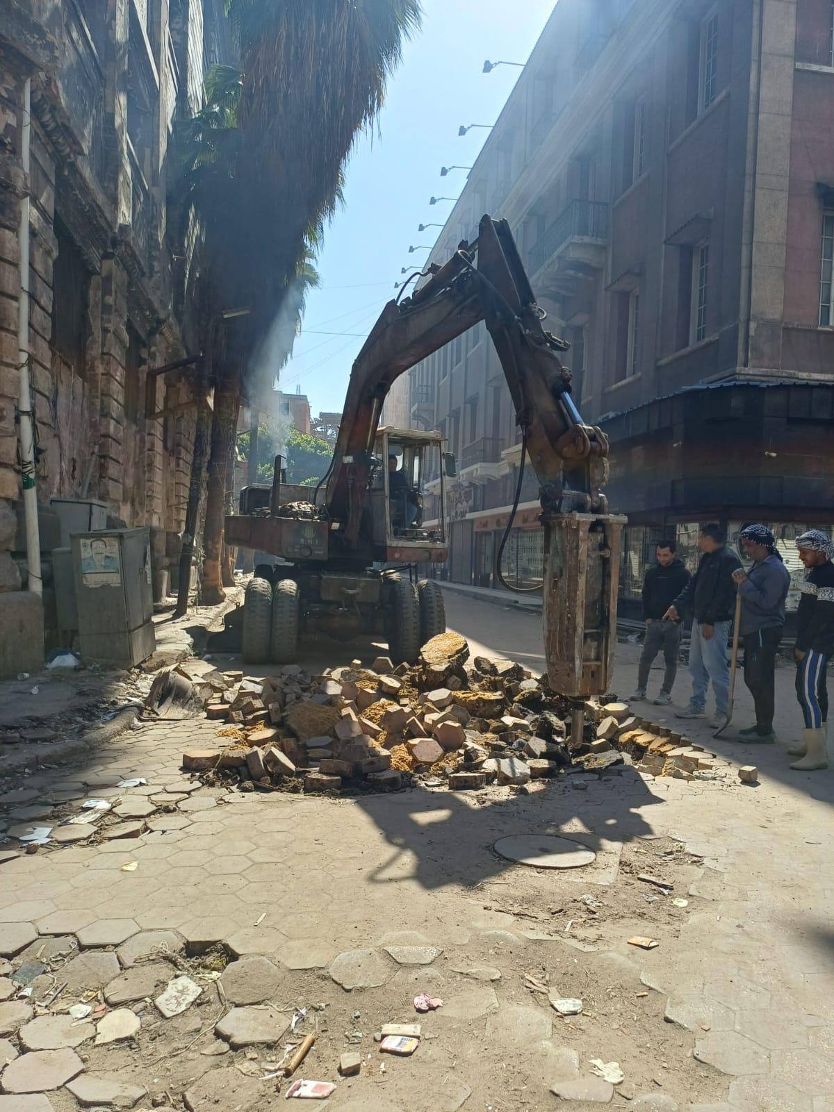 "التنمية المحلية": بدء تنفيذ أعمال المرافق بالمرحلة الثانية لتطوير منطقة العتبة