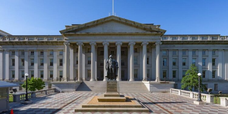 وزارة الخزانة الأمريكية