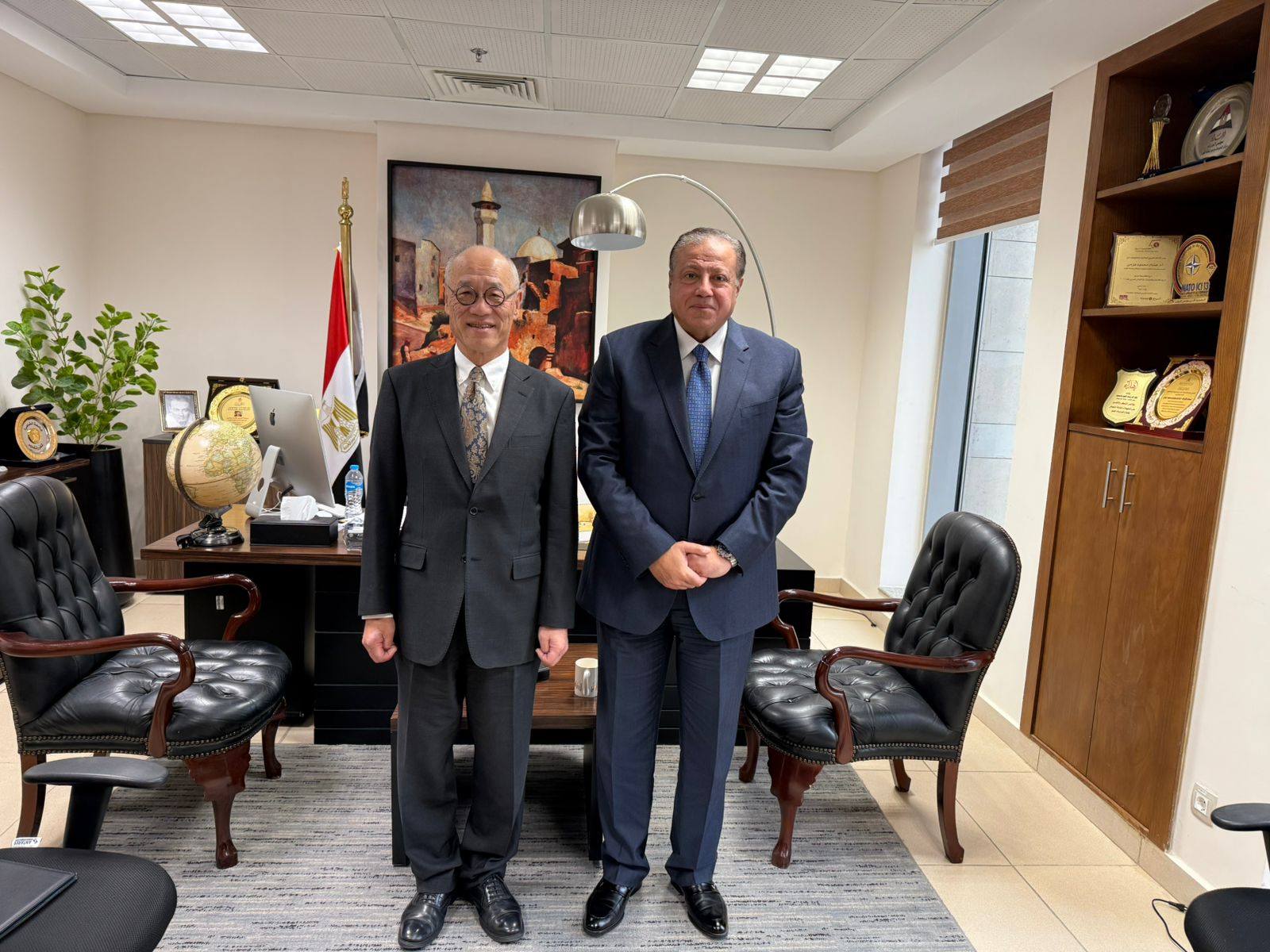 مصر واليابان تبحثان سبل تعزيز منظومة حماية الملكية الفكرية