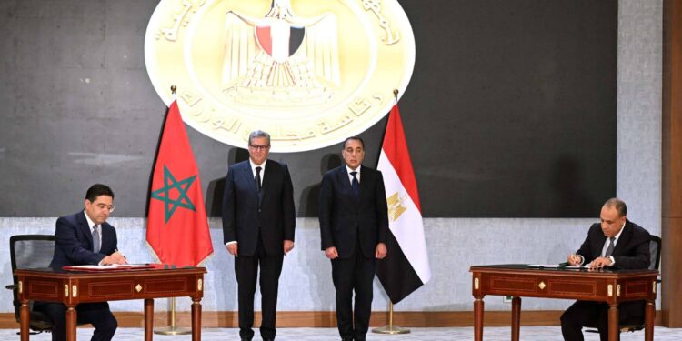مصر والمغرب توقعان وثائق لتعزيز التعاون في عدة مجالات