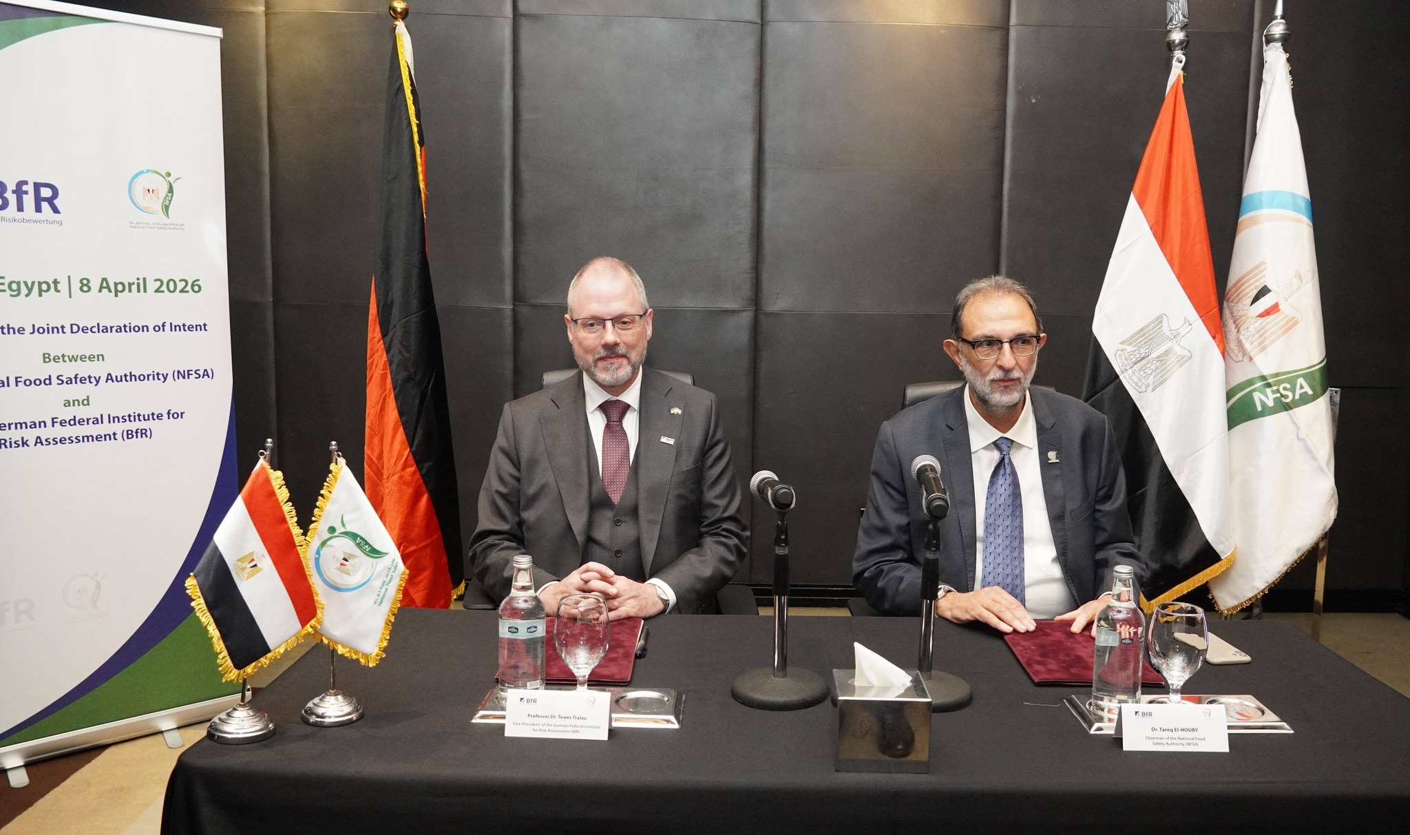 بروتوكول تعاون بين مصر وألمانيا في مجالات تقييم مخاطر سلامة الغذاء