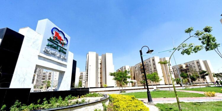 مشروع سكن كل المصريين بمدينة حدائق أكتوبر.