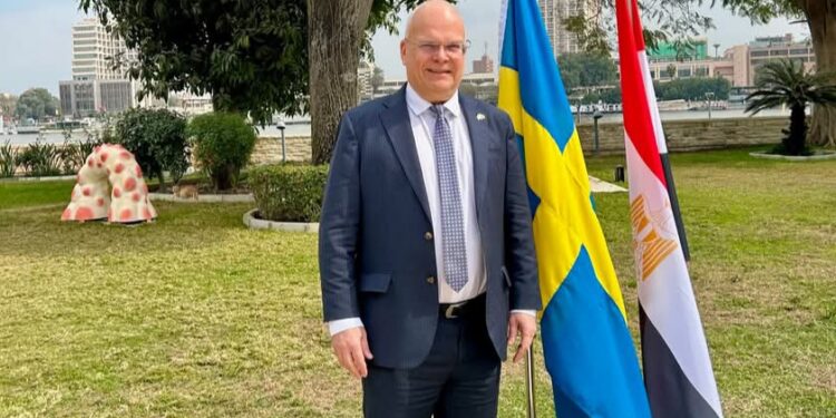 سفير السويد بالقاهرة، داج يولين