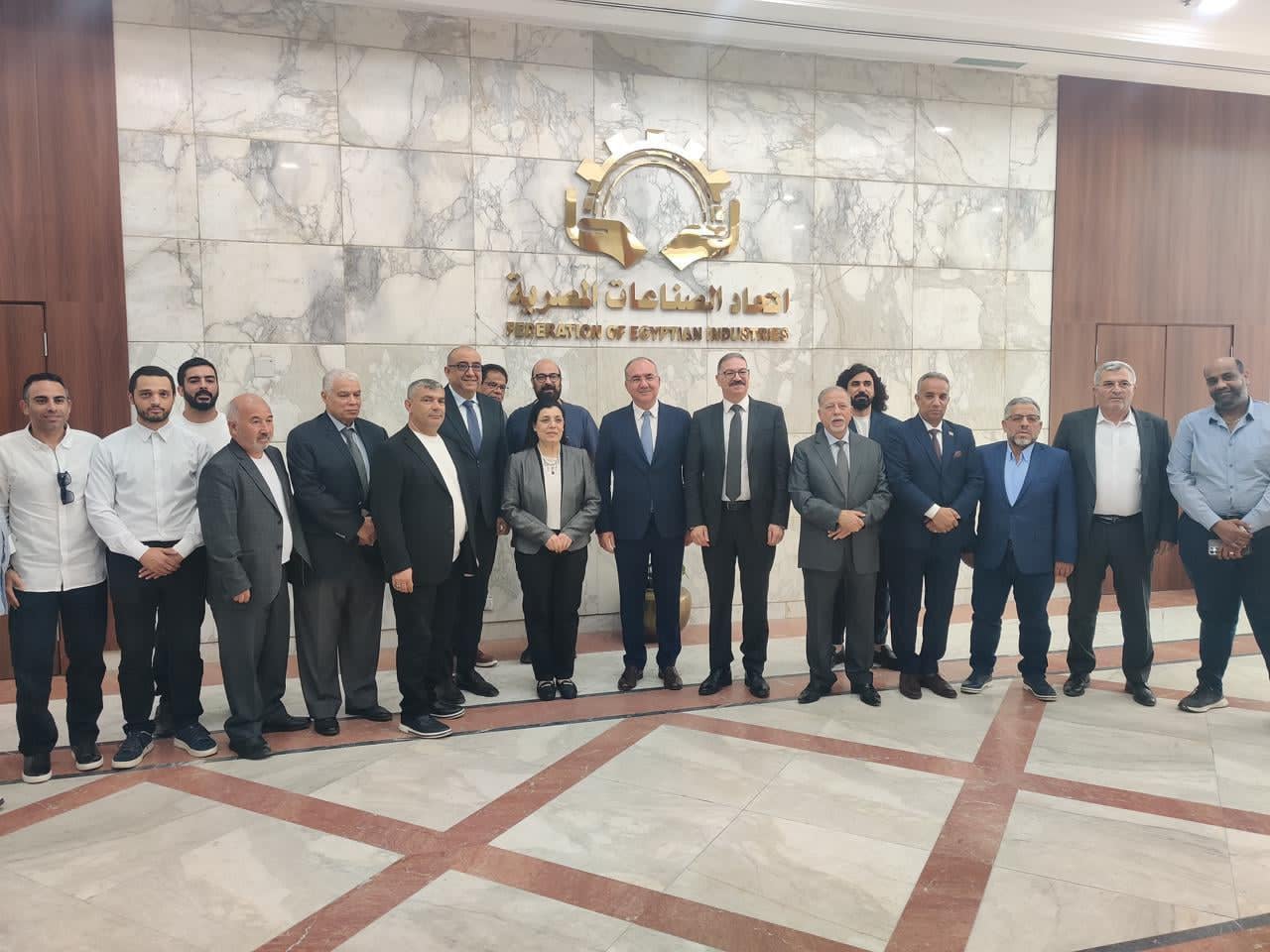 مباحثات مصرية تركية لتعزيز التعاون فى صناعة الرخام والجرانيت ومواد البناء