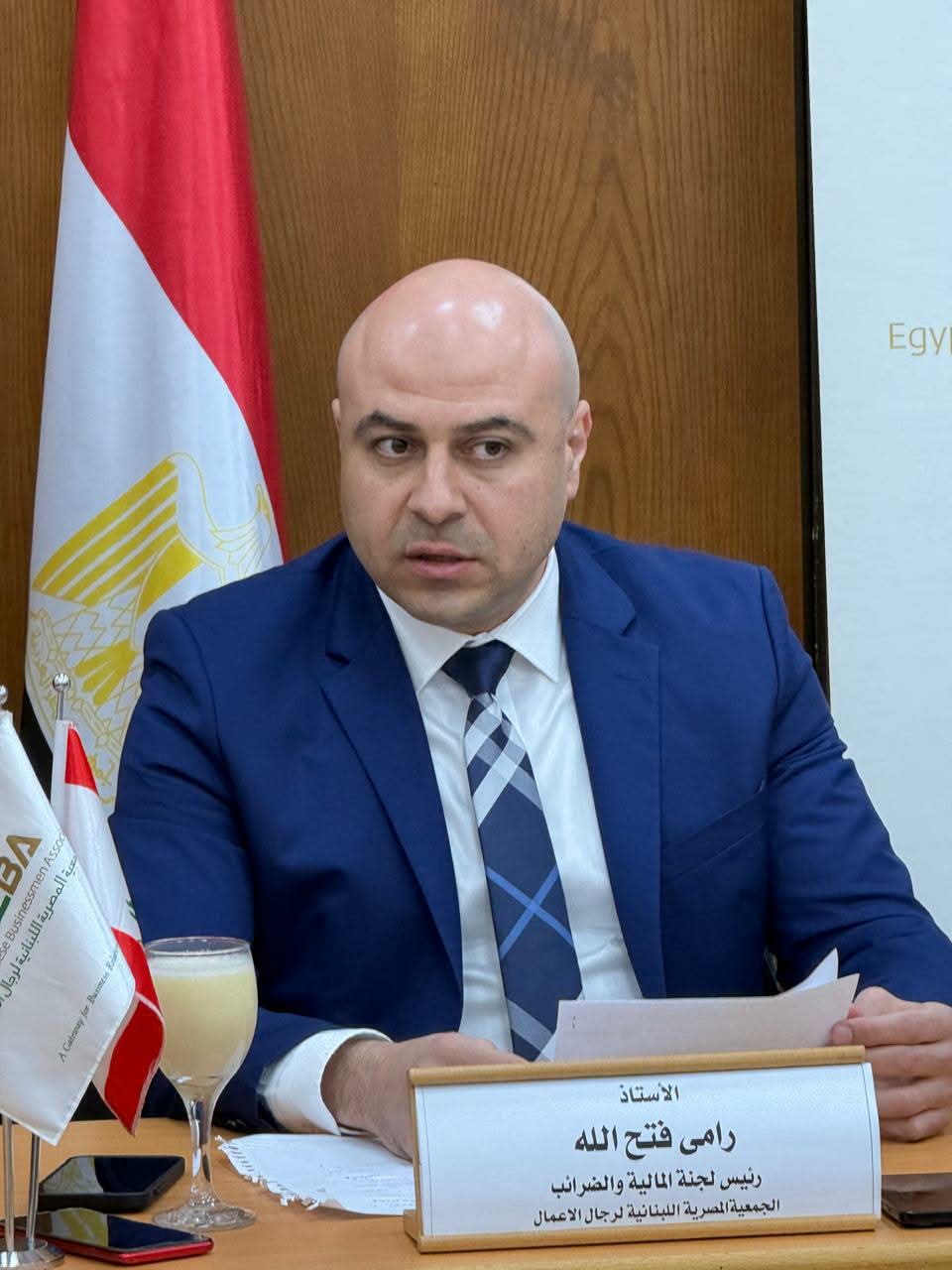 رامي فتح الله، رئيس لجنة الضرائب بـ الجمعية المصرية اللبنانية لرجال الأعمال