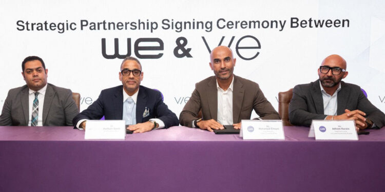 VIE Communities توقع مذكرة تفاهم مع WE لتطوير البنية التحتية الرقمية لمشروعاتها