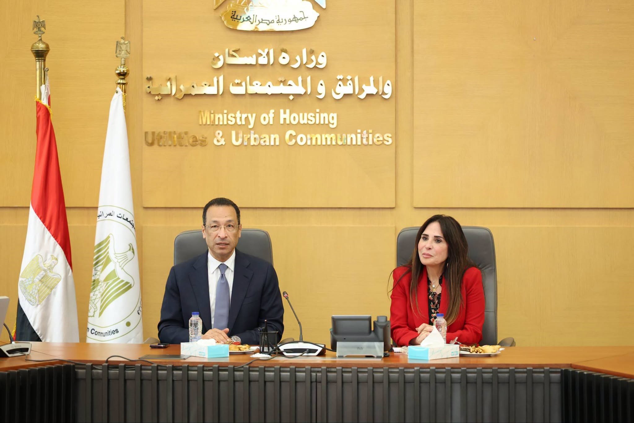 وزيرا الإسكان والاتصالات يتابعان الموقف التنفيذي لإطلاق المرحلة الأولى من منصة تصدير العقار المصري