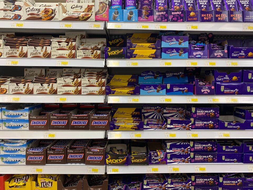 Galaxy KitKat and Cadbury rank within the top 3 for chocolate confectionery in Egypt 2
